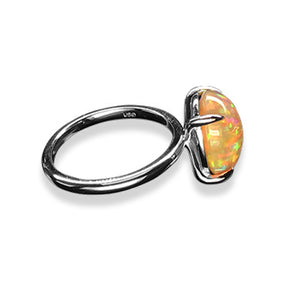 Ethiopian Opal Ring 3.68 Carats
