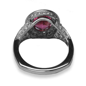 Pink Tourmaline Ring 2.71 Carats