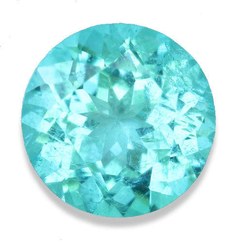 Brazilian Paraiba Tourmaline Round 0.33 Carats | Paraiba International