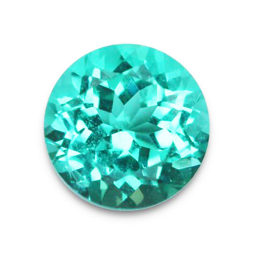 Brazilian Paraiba Tourmaline Round 0.24 Carats | Paraiba International