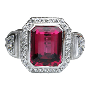 Rubellite Ring 7.50 Carats