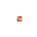 0.44ct Cushion Natural Tourmaline (Colour Orange, Clarity Eye Clean, Cut Faceted)
