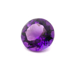 4.38ct Round Natural Amethyst (Colour Purple, Clarity Eye Clean, Cut Faceted)
