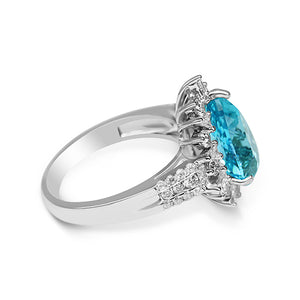 Paraiba Tourmaline Ring 3.29 Carats