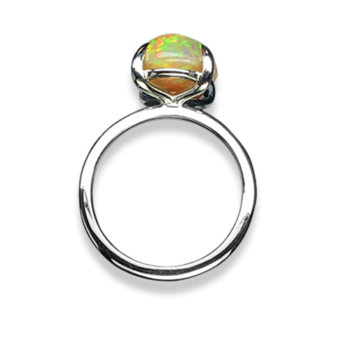 Ethiopian Opal Ring 3.68 Carats