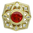 Fire Opal Ring 3.60 Carats