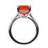Fire Opal Ring 4.07 Carats