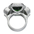 Green Tourmaline Ring 10.81 Carats