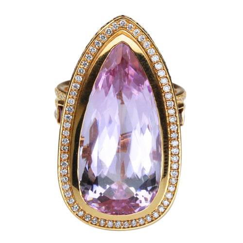 Kunzite Ring 19.15 Carats