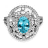 "AGL Certified" Paraiba Tourmaline Ring 1.45 Carats