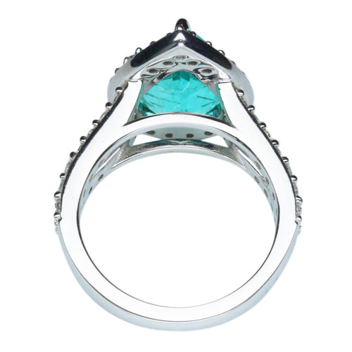 Paraiba Tourmaline Ring 4.73 Carats