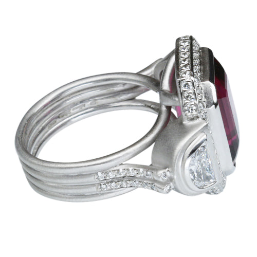 Rubellite Ring 7.50 Carats