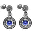 Tanzanite & Diamond Earrings 1.45 Carats