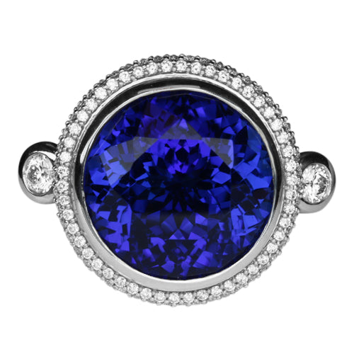 Tanzanite Ring 37.12 Carats
