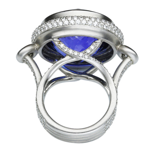 Tanzanite Ring 37.12 Carats